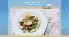 Desktop Screenshot of caleyhallhotel.co.uk